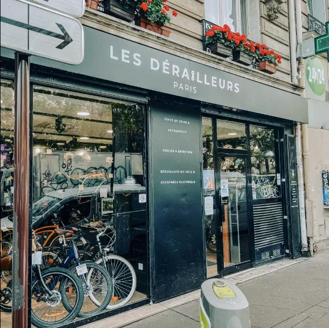La boutique des Dérailleurs Paris