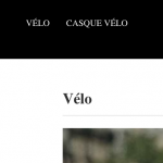 Capture d'écran d'un menu et d'un titre typographiés avec serif